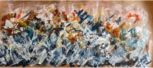 Quietly Watching The Tempest From Above van Begoña Colomar, Schilderij te koop op Singulart