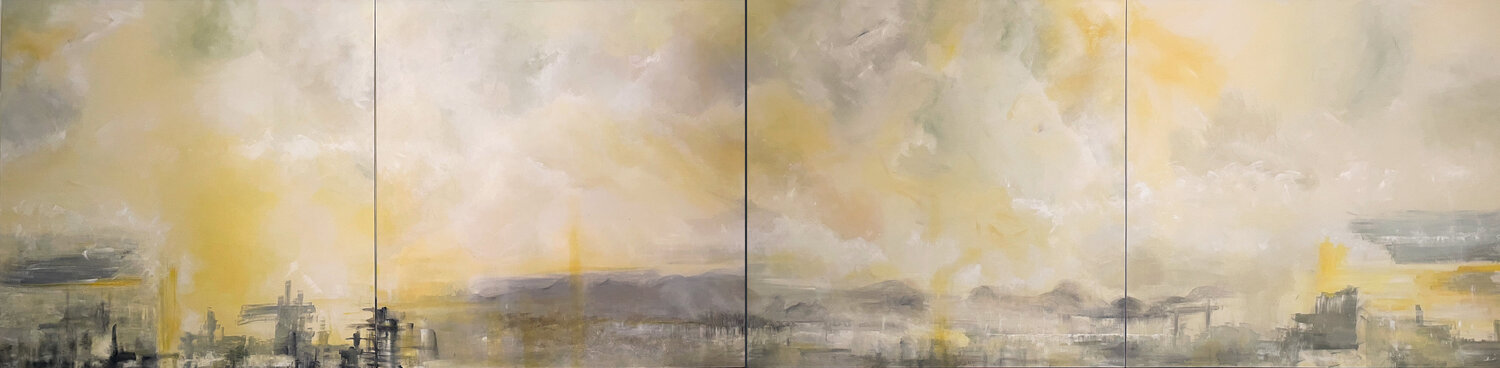 A Wonder And A Light - 4 Panels Begoña Colomar