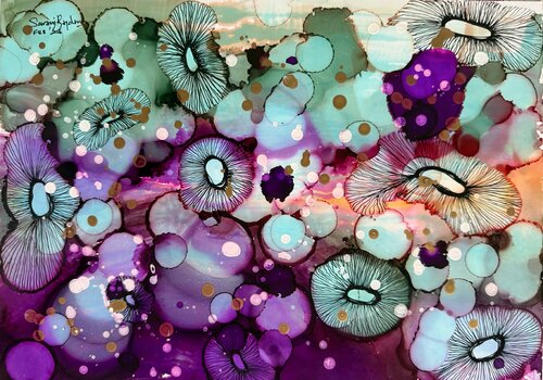 Underwater I di Surani Bandara, Pittura in vendita su Singulart