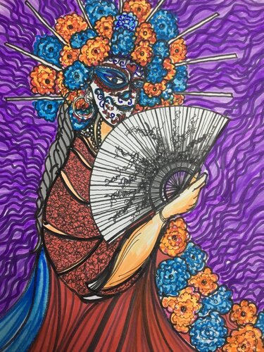 The White Fan di Vishal J.Singh, Disegno in vendita su Singulart