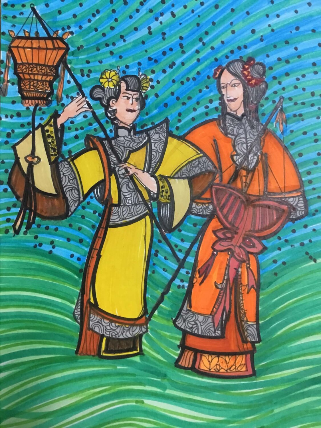 Lanterns By The Sea Vishal J.Singh Dessin à vendre