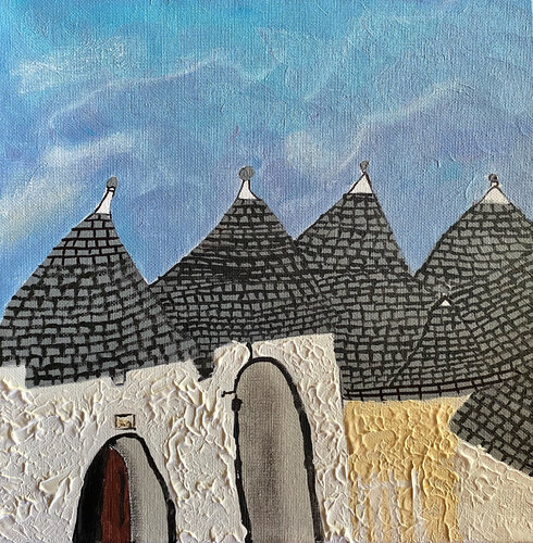 I trulli de Laure Vincente, Pintura a la venta en Singulart