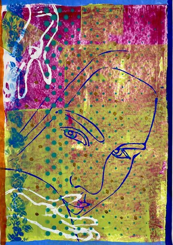 Un signe de Laure Vincente, Obra en papel a la venta en Singulart