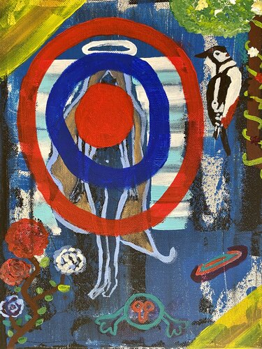 The Celestial Venus by Laure Vincente, 회화 for Sale on Singulart