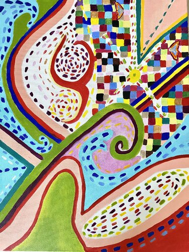 Modernité Accélérée de Laure Vincente, Pintura a la venta en Singulart