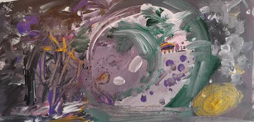 Claro de Luna van José Ernesto Buajasan Gomez, Schilderij te koop op Singulart