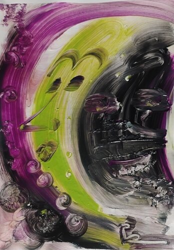 The dark side. par José Ernesto Buajasan Gomez, Peinture en vente sur Singulart