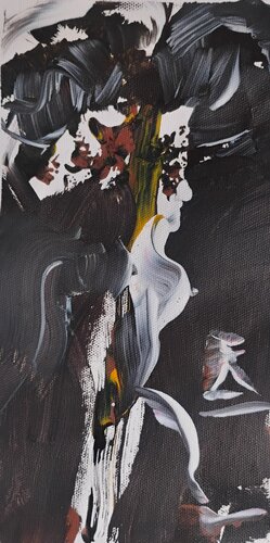 Walking palm. by José Ernesto Buajasan Gomez, Painting for Sale on Singulart