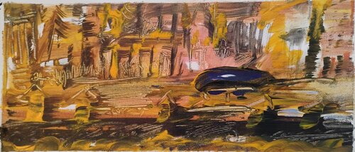 Malecón view. di José Ernesto Buajasan Gomez, Pittura in vendita su Singulart