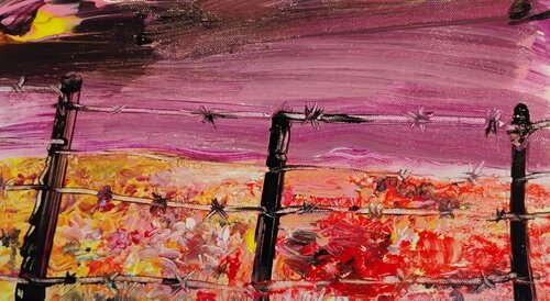 Common lands di José Ernesto Buajasan Gomez, Pittura in vendita su Singulart