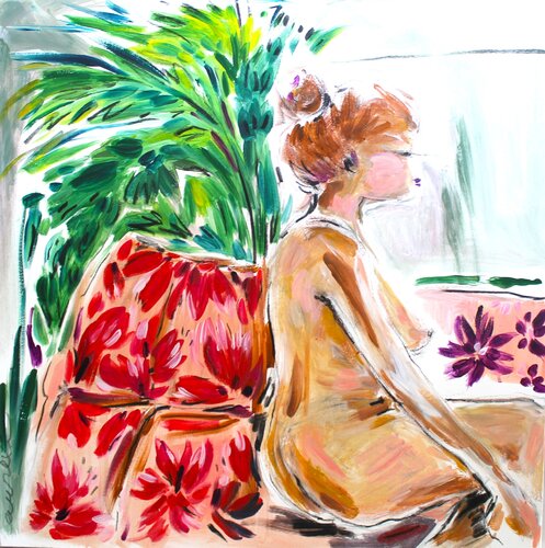 NUDE PRIM von AURELI LASSOUTIERE, Malerei kaufen auf Singulart