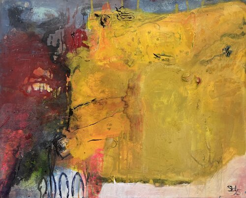 Ocean of Thougths van Sabine Hetzer, Schilderij te koop op Singulart