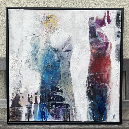 Angel Call by Sabine Hetzer, Painting for Sale on Singulart