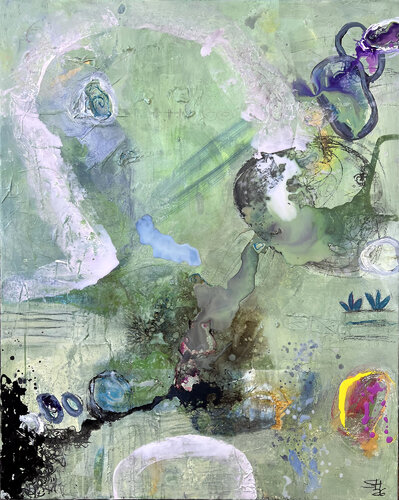 Transformation by Sabine Hetzer, Painting for Sale on Singulart