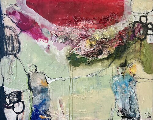 Visions and Change par Sabine Hetzer, Peinture en vente sur Singulart