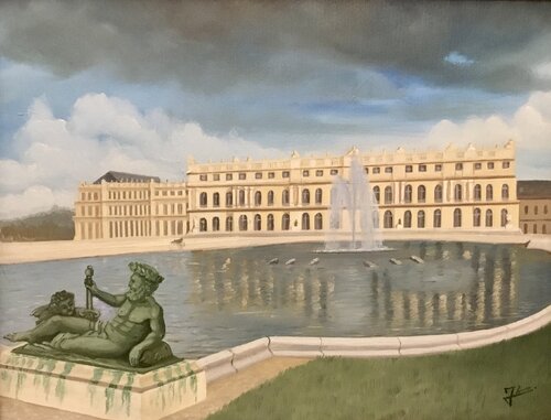 Versailles by JJ Landreau, Painting for Sale on Singulart