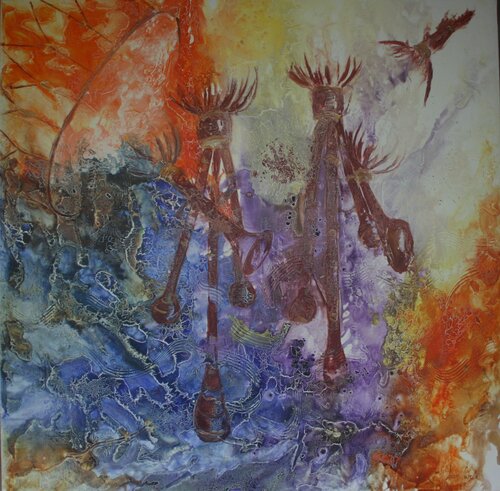 GRALLS I BORDONS van Joan Sureda, Schilderij te koop op Singulart