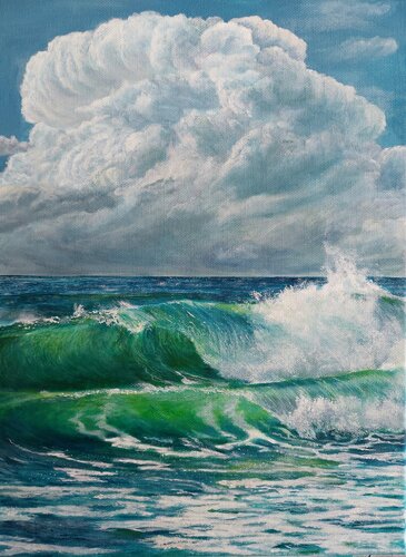 H2O by Michael Vorwerk, Painting for Sale on Singulart