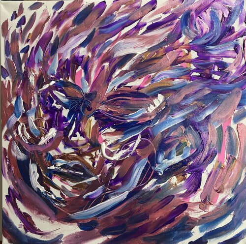 The wind on My cabriolet. Driving von Daniel Muñoz Mendoza, Malerei kaufen auf Singulart