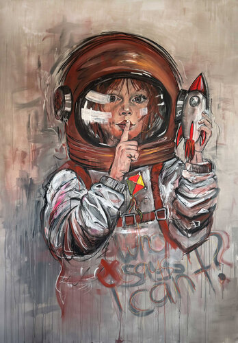Wer sagt, dass ich nicht kann? de Sarah Giuliani, Pintura a la venta en Singulart