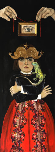 EL OJO DE DIOS di SENA Cifuentes, Pittura in vendita su Singulart