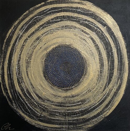 Black Sun by Cathe Hendrick, Painting for Sale on Singulart