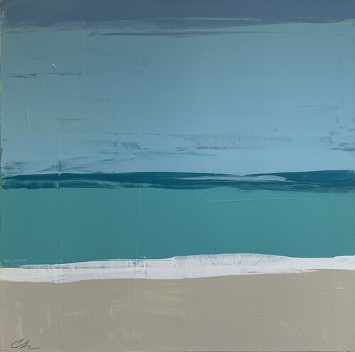 Beach2 by Cathe Hendrick, Painting for Sale on Singulart