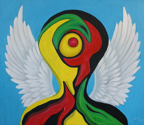 "And when I am what I am not" de DRAGAN MARJANČEVIĆ, Pintura a la venta en Singulart