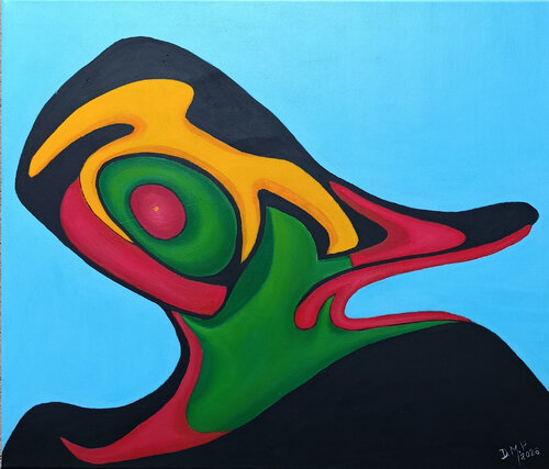 "The ease of reversal" van DRAGAN MARJANČEVIĆ, Schilderij te koop op Singulart