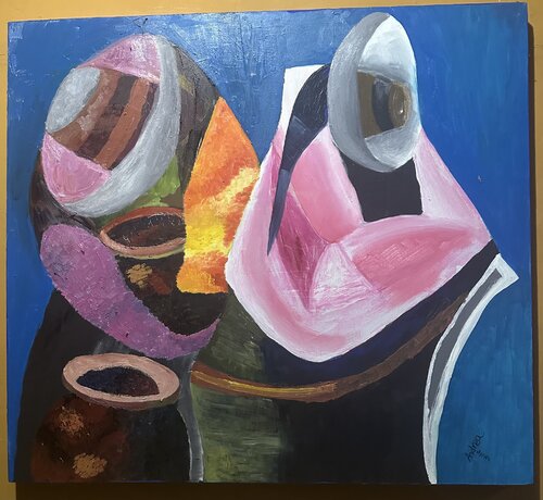 Artesanos van Andrea Starke Fernández, Schilderij te koop op Singulart