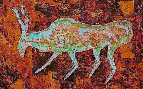 Antelope by Ed Whitmore, Other Media for Sale on Singulart