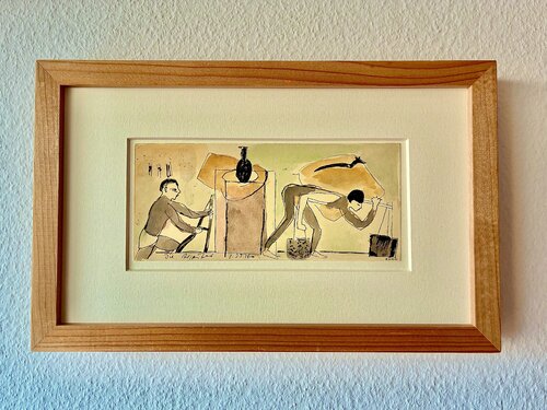 Ägypten by Peter Dotto, 소묘 for Sale on Singulart
