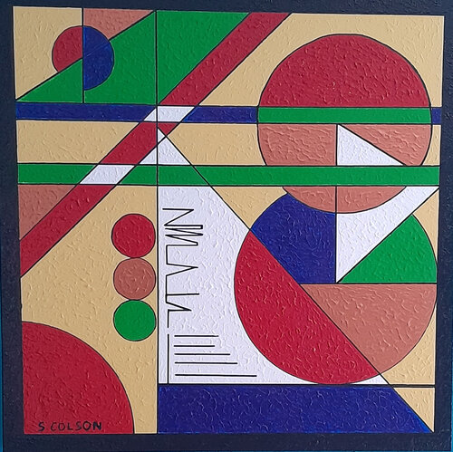 AZTEQUE van SYLVIE COLSON, Schilderij te koop op Singulart