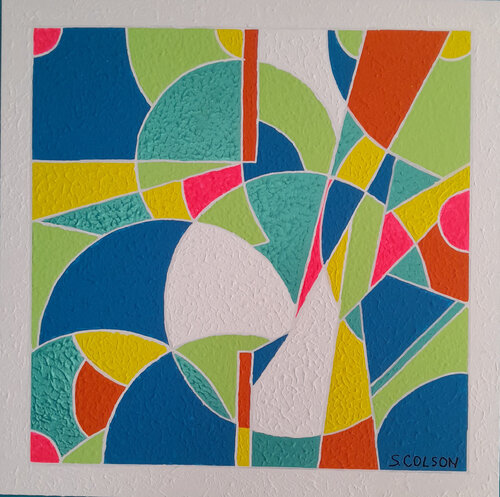 BLEUET van SYLVIE COLSON, Schilderij te koop op Singulart