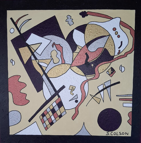 COULEUR D AUTOMNE van SYLVIE COLSON, Schilderij te koop op Singulart