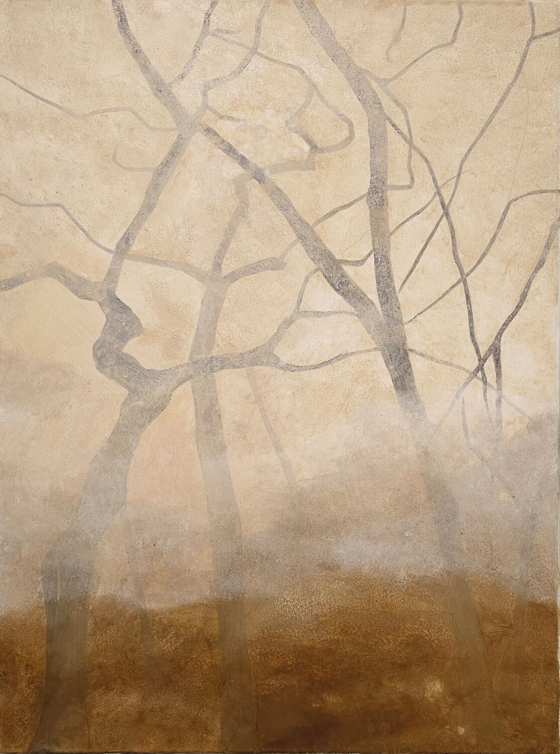 Ohne Titel Mi Ran Kim Origineel schilderij te koop