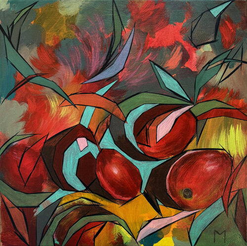 Tomatoes par Marta Andrusenko, Peinture en vente sur Singulart