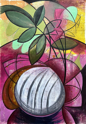 Sphere of Influence par Marta Andrusenko, Peinture en vente sur Singulart