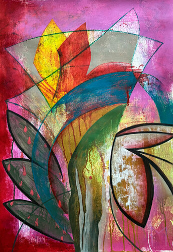 Wings par Marta Andrusenko, Peinture en vente sur Singulart