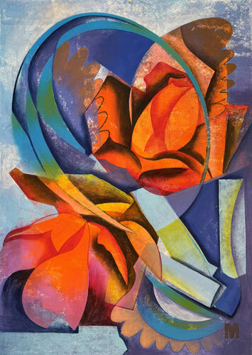 Fire and Ice von Marta Andrusenko, Malerei kaufen auf Singulart