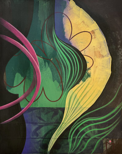 Vibrations di Marta Andrusenko, Pittura in vendita su Singulart