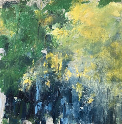 A mi-ombre by Pascal Lefebvre, Painting for Sale on Singulart
