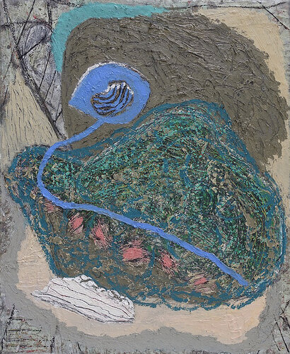 SASSO BIANCHO von lutz müller, Malerei kaufen auf Singulart