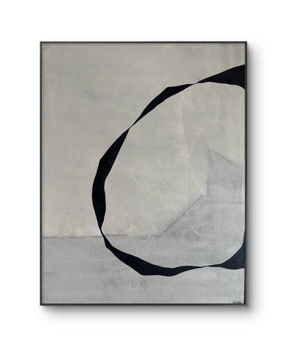 Epidot Fels in der Brandung van Nicole Preisler, Schilderij te koop op Singulart