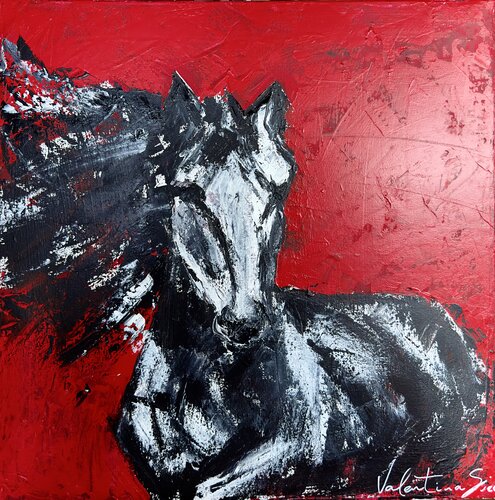 Indomitable spirit de Valentina Sico, Pintura a la venta en Singulart