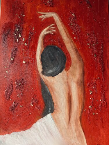 Abbandono Vermiglio de Valentina Sico, Pintura a la venta en Singulart