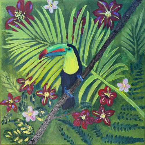 Tucano by Valentina Sico, Painting for Sale on Singulart