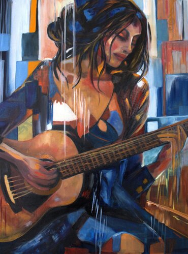 "Rhythm in Color" di Shannon Rios, Pittura in vendita su Singulart