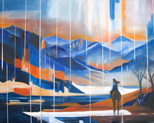 "Finding Peace" by Shannon Rios, Painting for Sale on Singulart