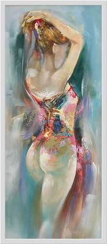 Sensual by Anu Bhat, Painting for Sale on Singulart